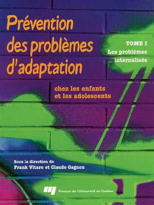 cover image of Prévention des problèmes d'adaptation chez les enfants et les adolescents - Tome 1